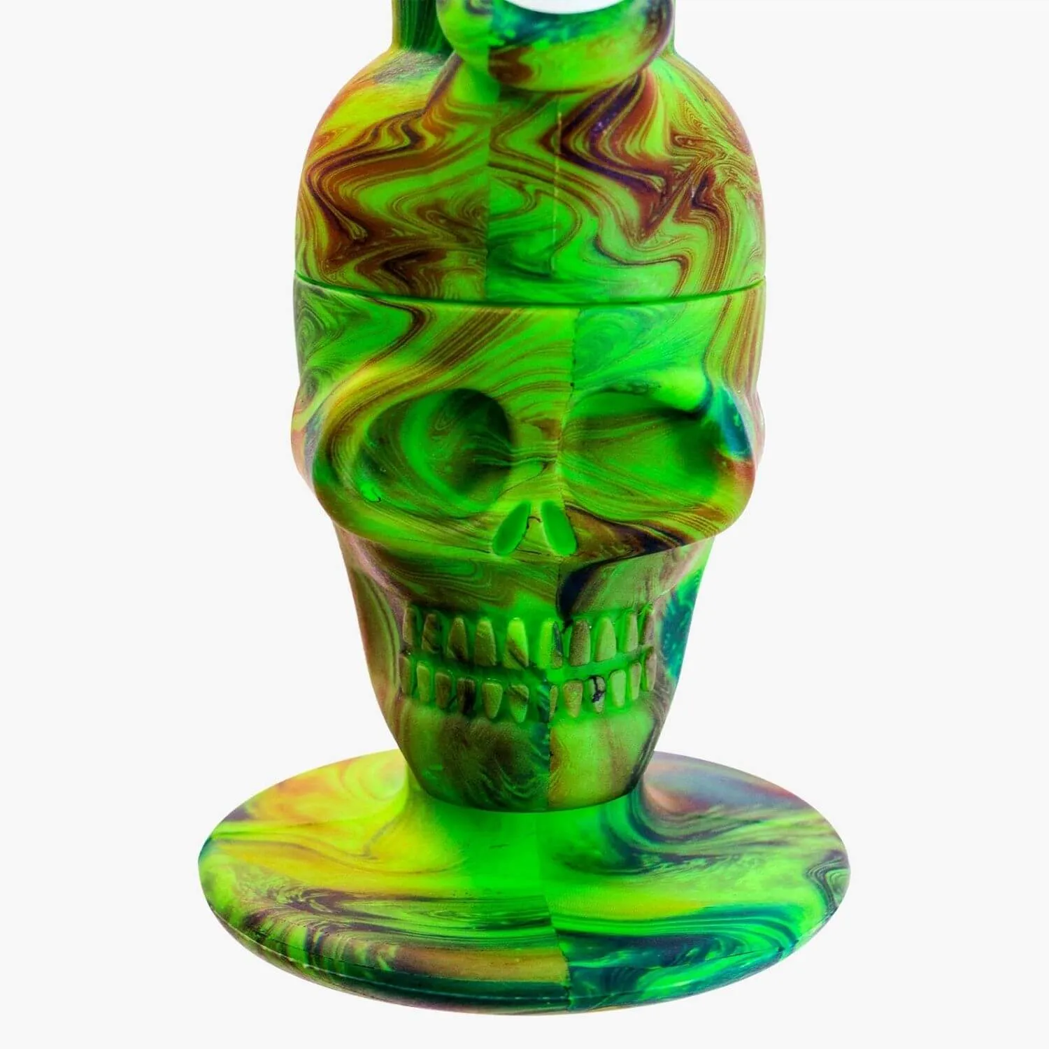 11" Assorted Design Silicone Detachable Skull Bong