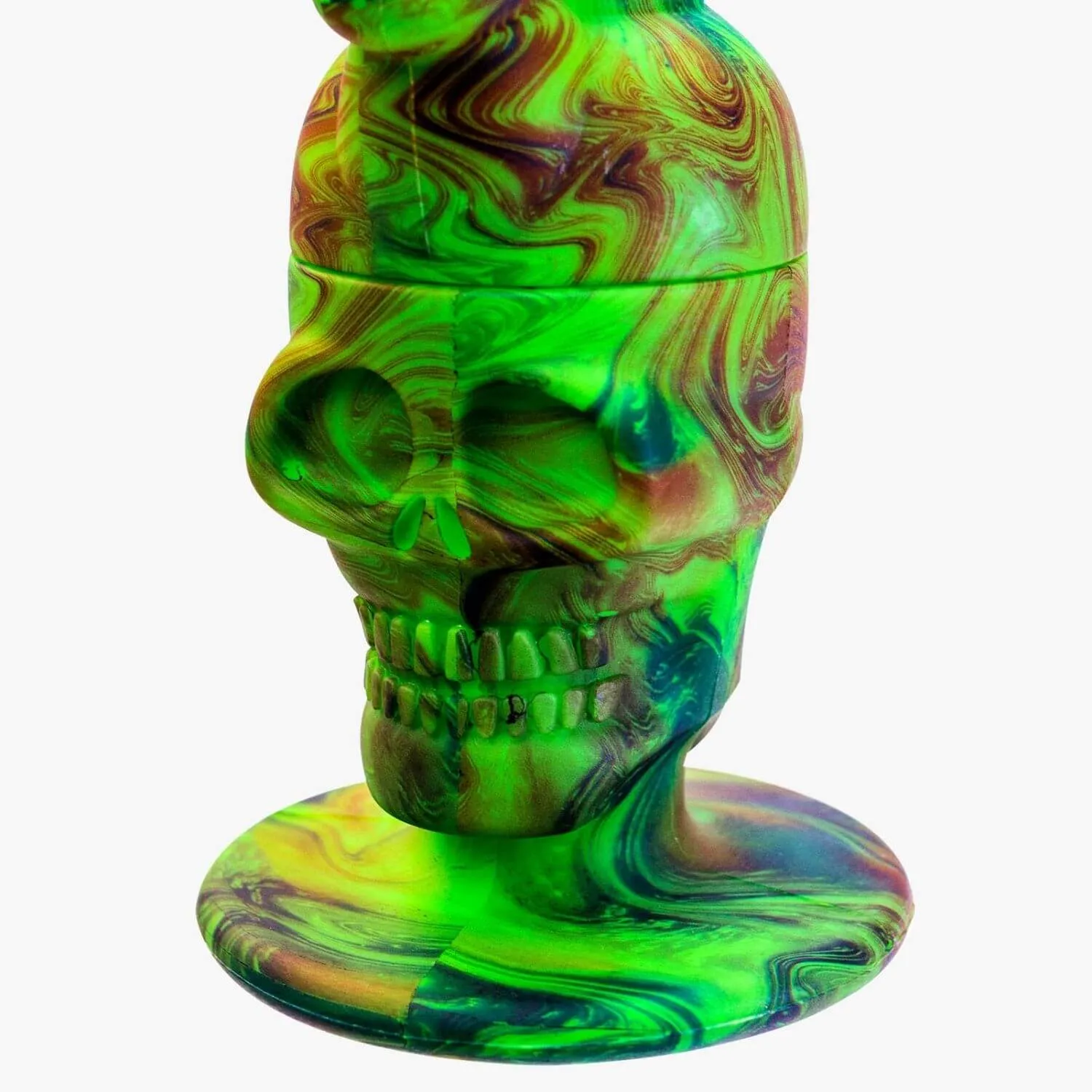 11" Assorted Design Silicone Detachable Skull Bong