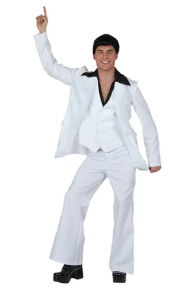 1970s White Boogie Fever Costume