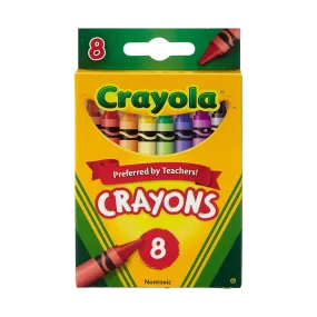 8 Crayons