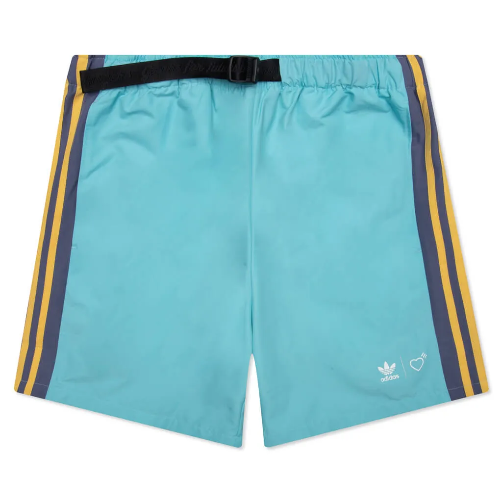 Adidas Originals x Wind Shorts - Light Aqua