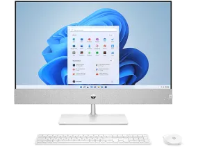 All in one - HP Pavilion 27-ca2009ns, 23.8" Full HD, Intel® Core™ i7-13700T, 16GB RAM, 1TB SSD, GTX 1650, W11 H, Blanco