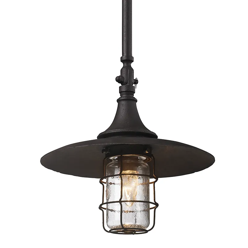 ALLEGHENY 1 LIGHT SMALL PENDANT, CENTENNIAL RUST