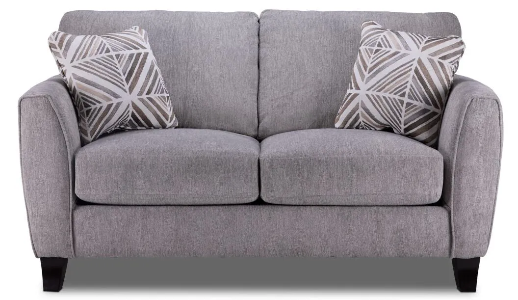 Alyssa Loveseat - Pebble