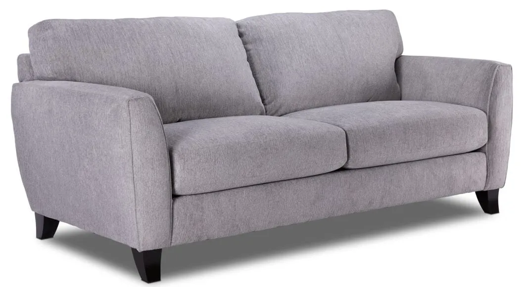 Alyssa Sofa & Loveseat Set- Pebble