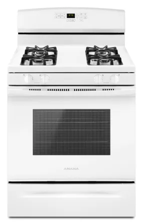 Amana White Freestaanding Gas Range (5.0 Cu. Ft.) - AGR6603SFW