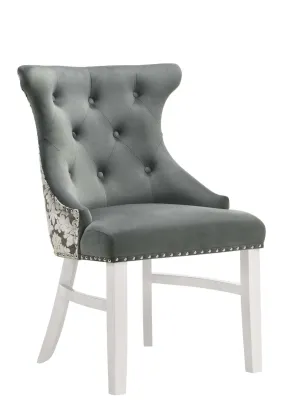 Amarilla Dining Chair - Grey, White