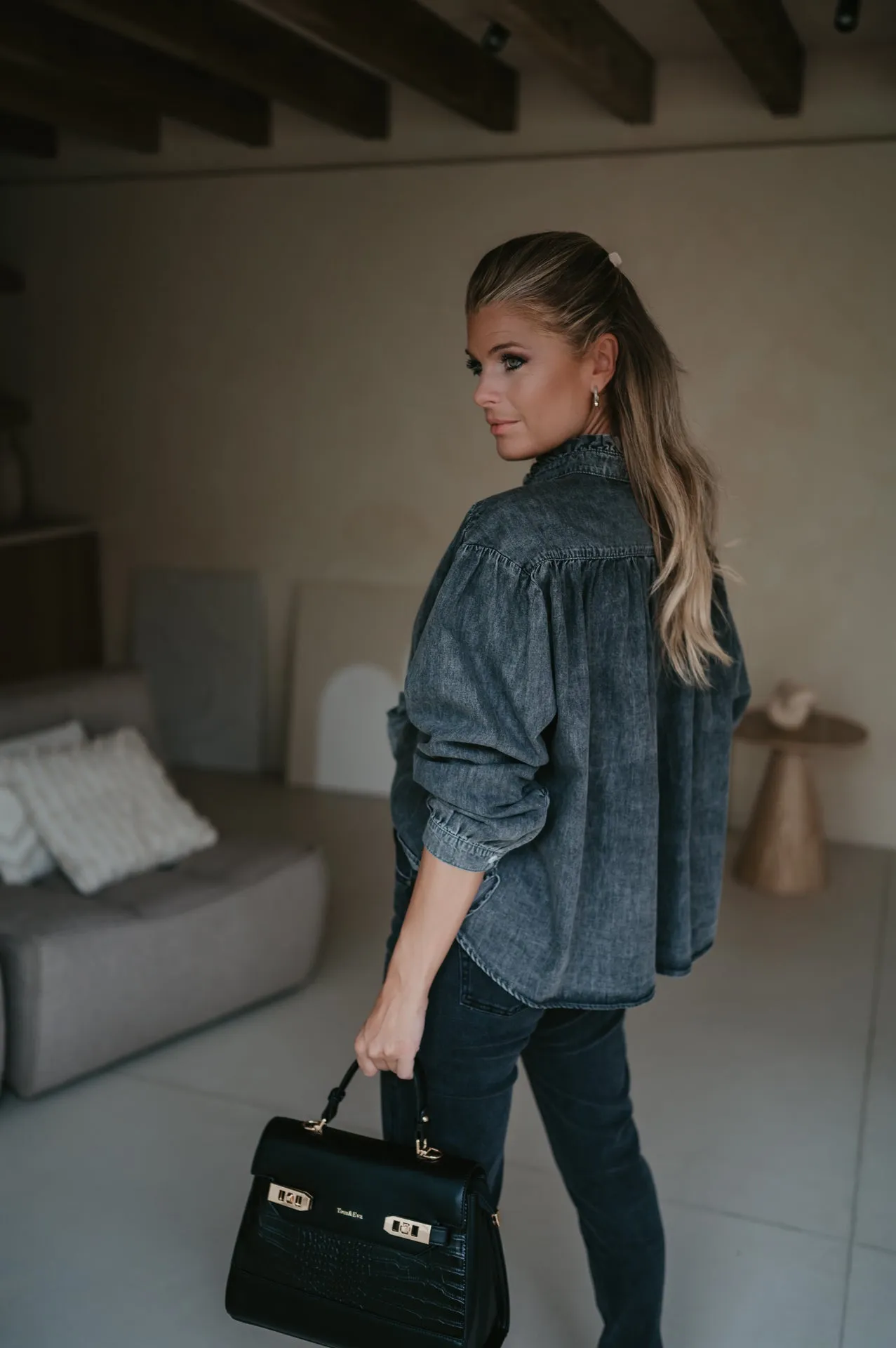 Ambito blouse I Grey