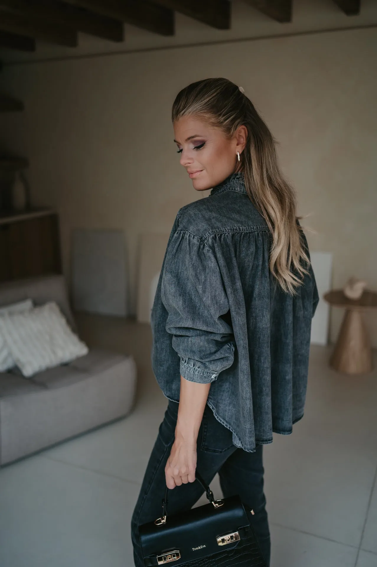 Ambito blouse I Grey