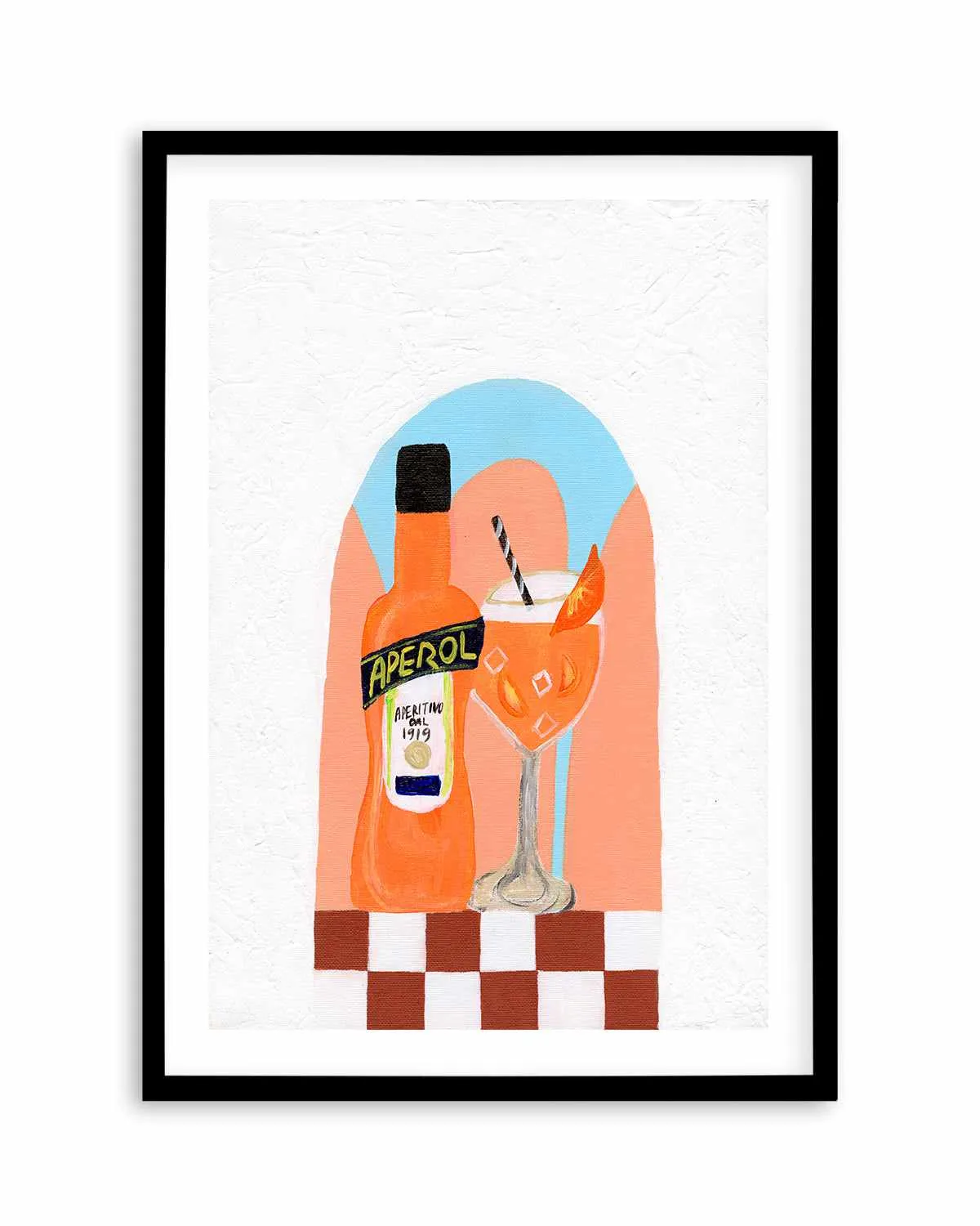 Aperol by Britney Turner Art Print