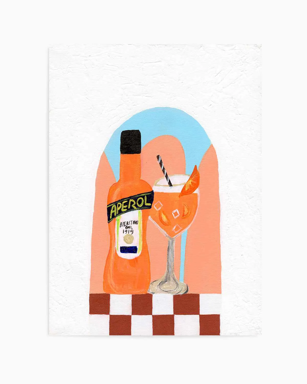 Aperol by Britney Turner Art Print