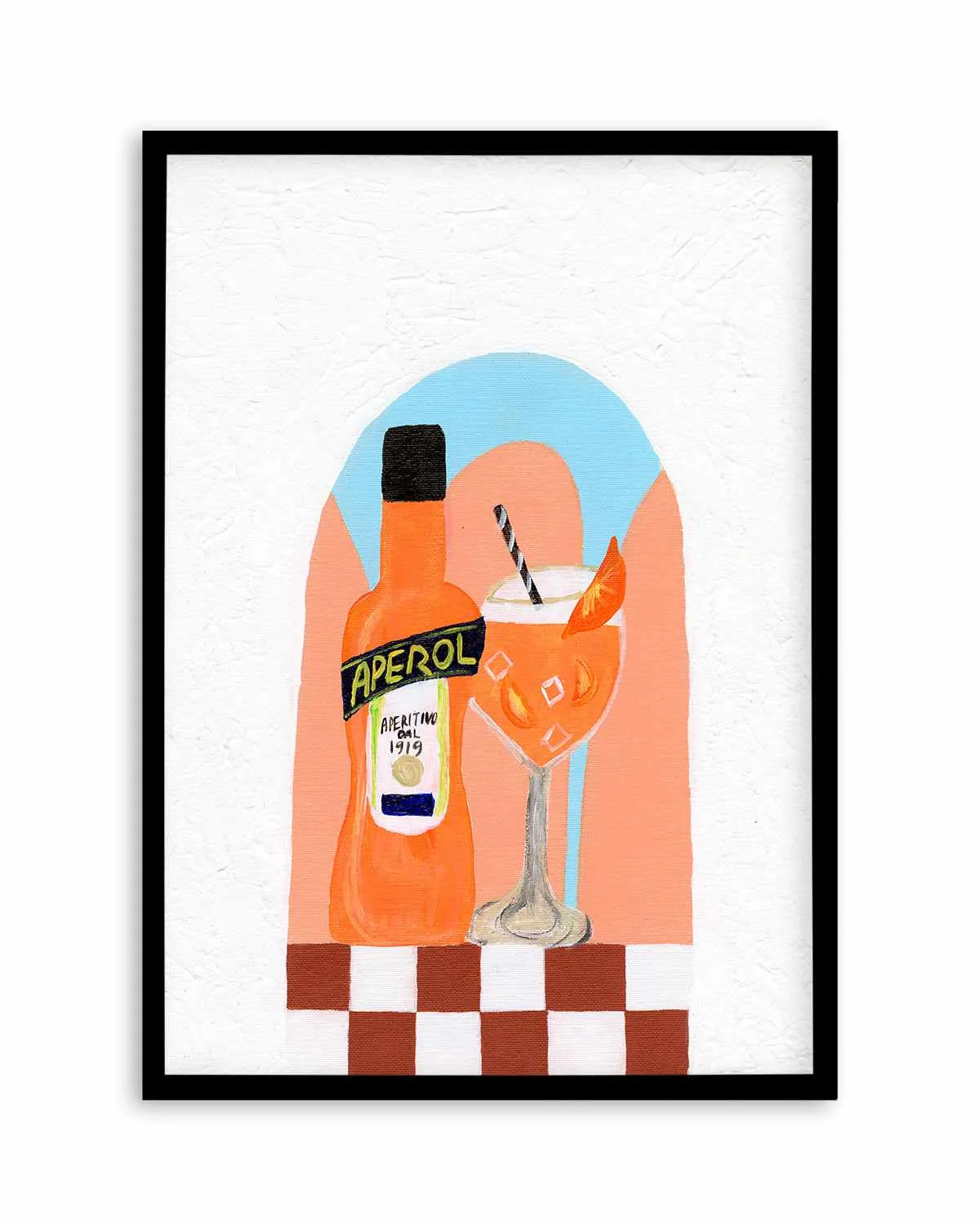 Aperol by Britney Turner Art Print