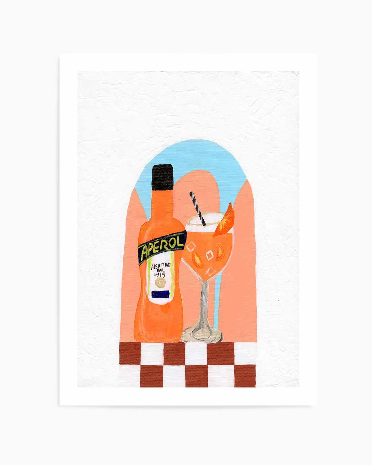 Aperol by Britney Turner Art Print