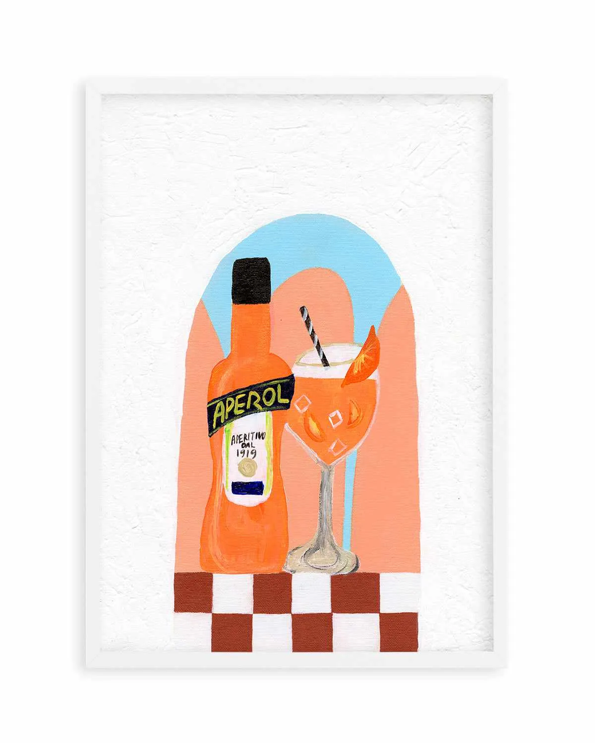 Aperol by Britney Turner Art Print