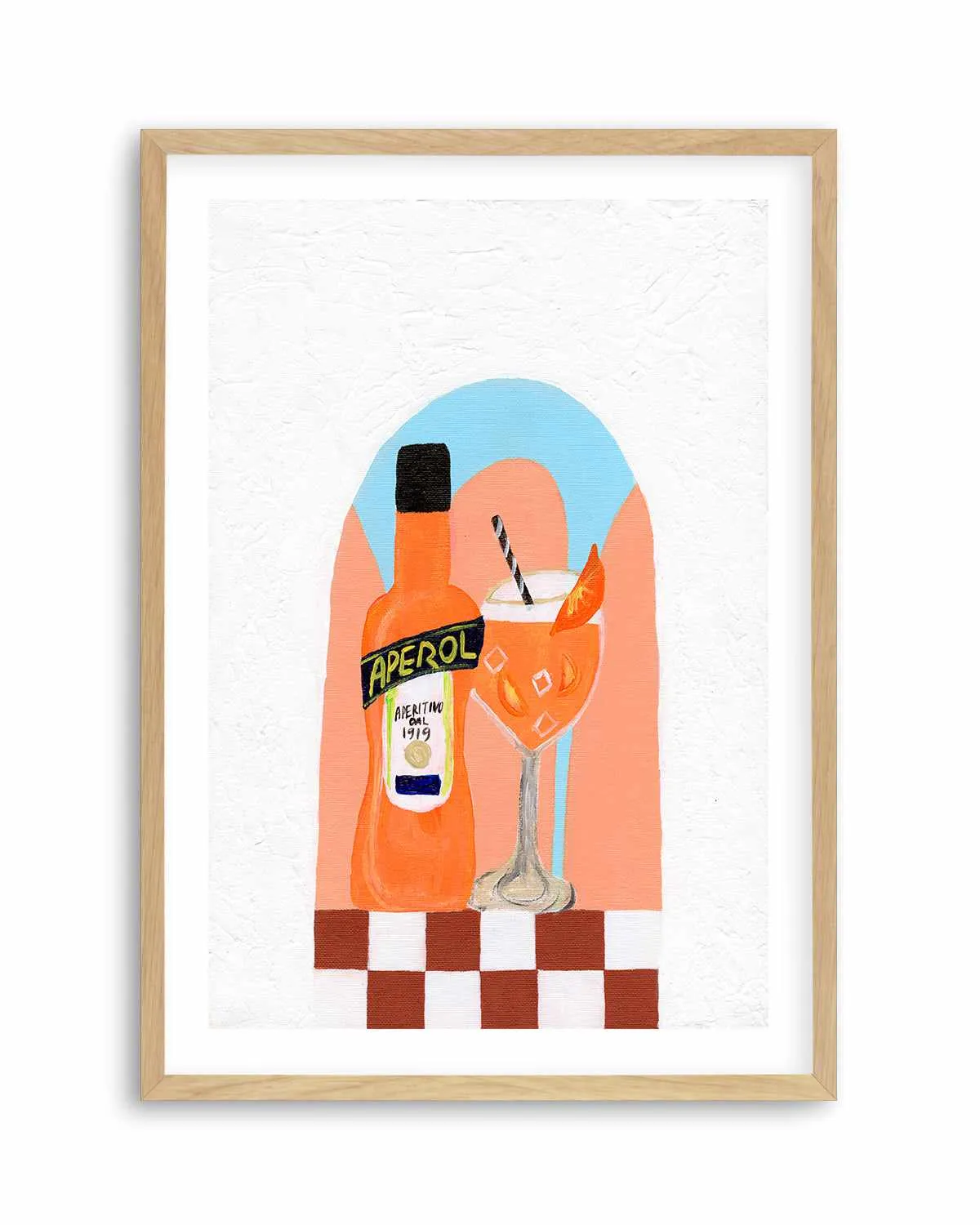 Aperol by Britney Turner Art Print