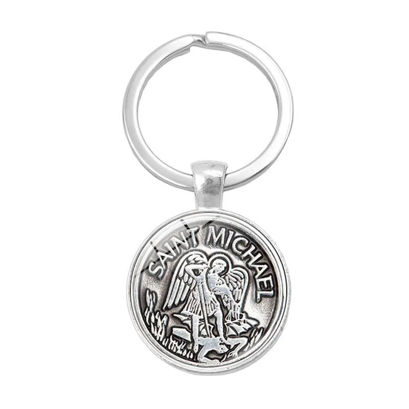 Archangel Michael - Seal Symbols Keychain