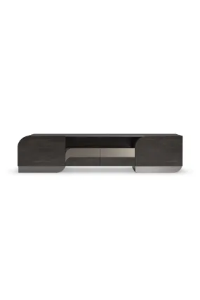 Architectural Modern Media Console | Caracole La Moda