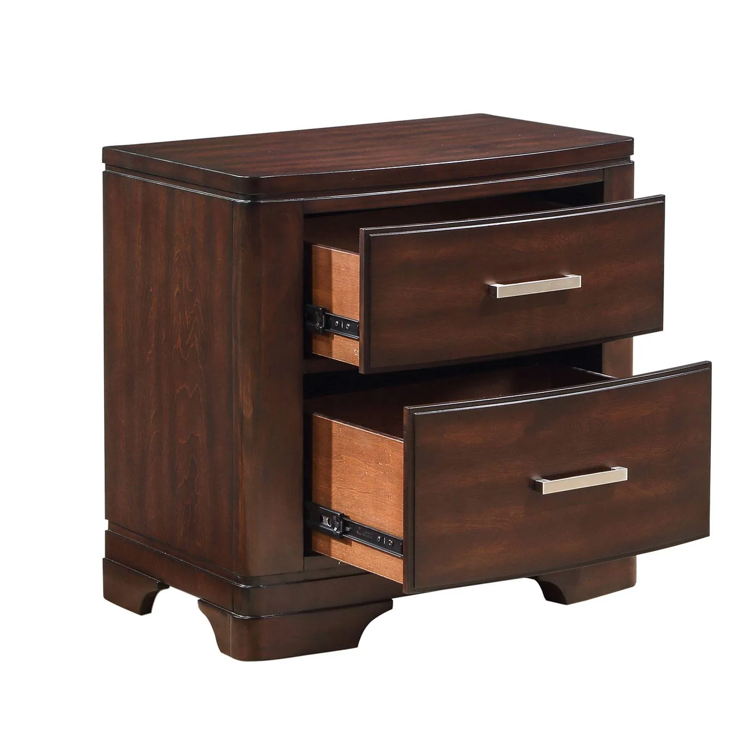 Arista 6-Piece Twin Storage Bedroom Package - Brown Cherry