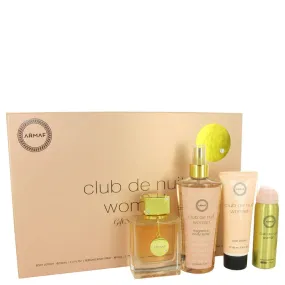 Armaf Club De Nuit 3.4 EDP 4 PC Women Set