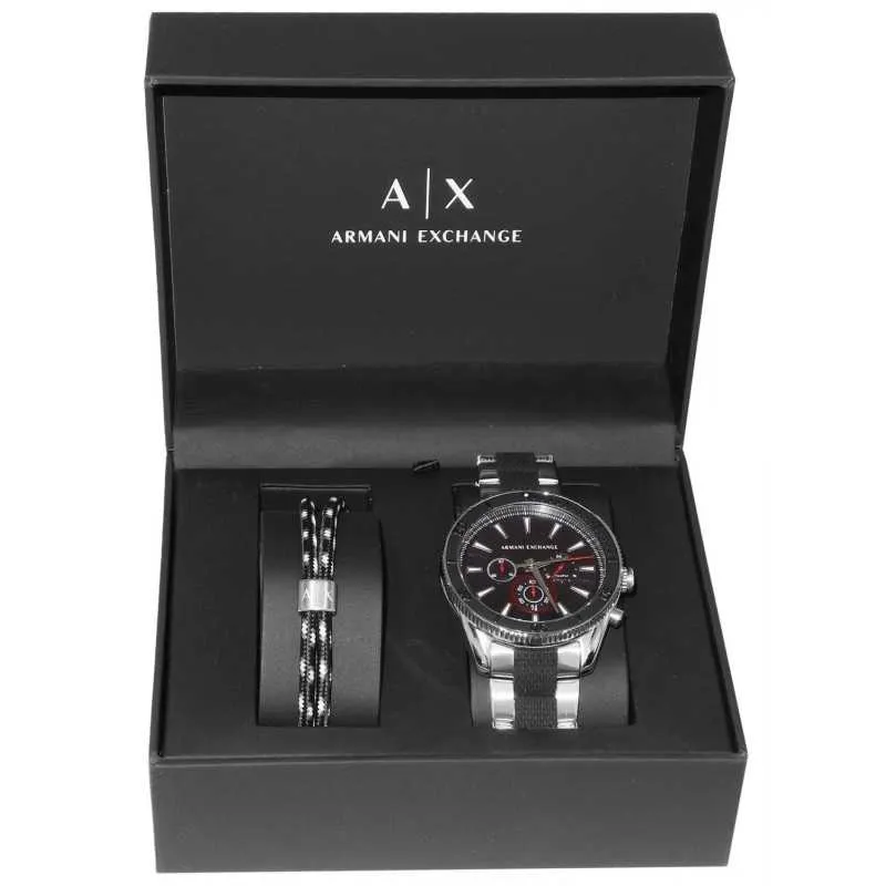 Armani Exchange Enzo Chronograph Quartz Black Dial Men's Watch AX7106