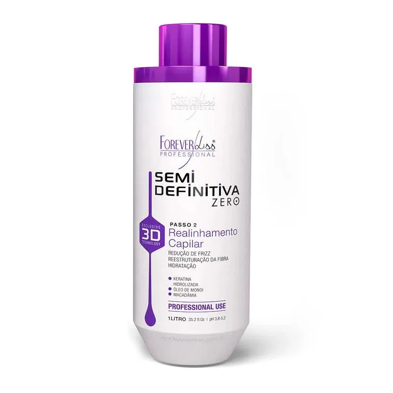 ATIVADOR CAPILAR SEMI DEFINITIVA 3D FOREVER LISS 1LITRO