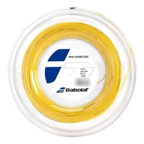 Babolat RPM Hurricane 200M Tennis String Reel, Yellow