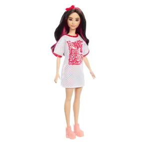 Barbie Fashionista Boneca Camiseta Longa Estampada