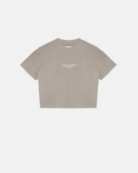 Basics Baby Tee Light Gray