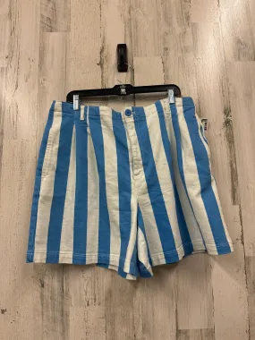 Blue Shorts Anthropologie, Size 14