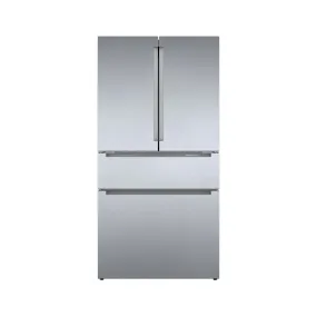 Bosch 800 Series Stainless Steel Counter-Depth 4 Door Refrigerator Rececssed Handle - (B36CL80ENS)