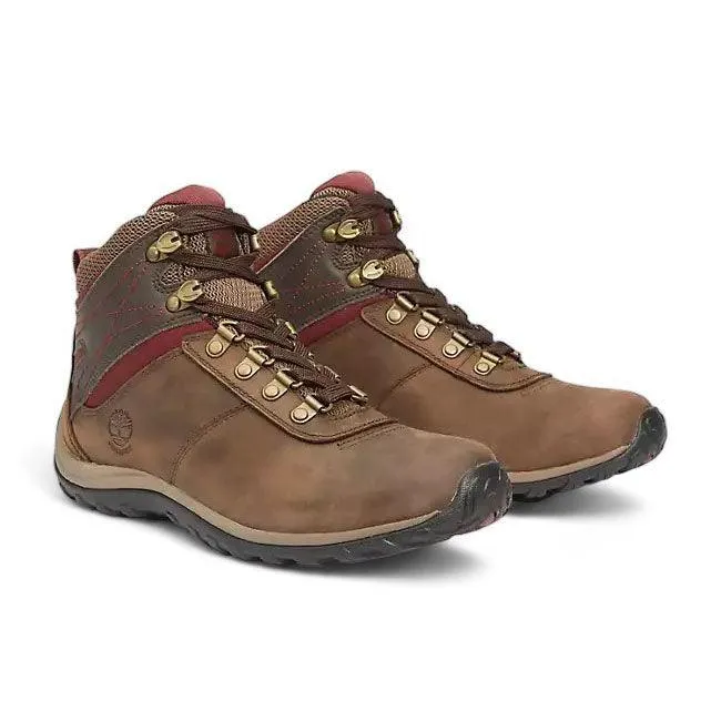 Botas Timberland Norwood Waterproof Mujer Marron Bordo