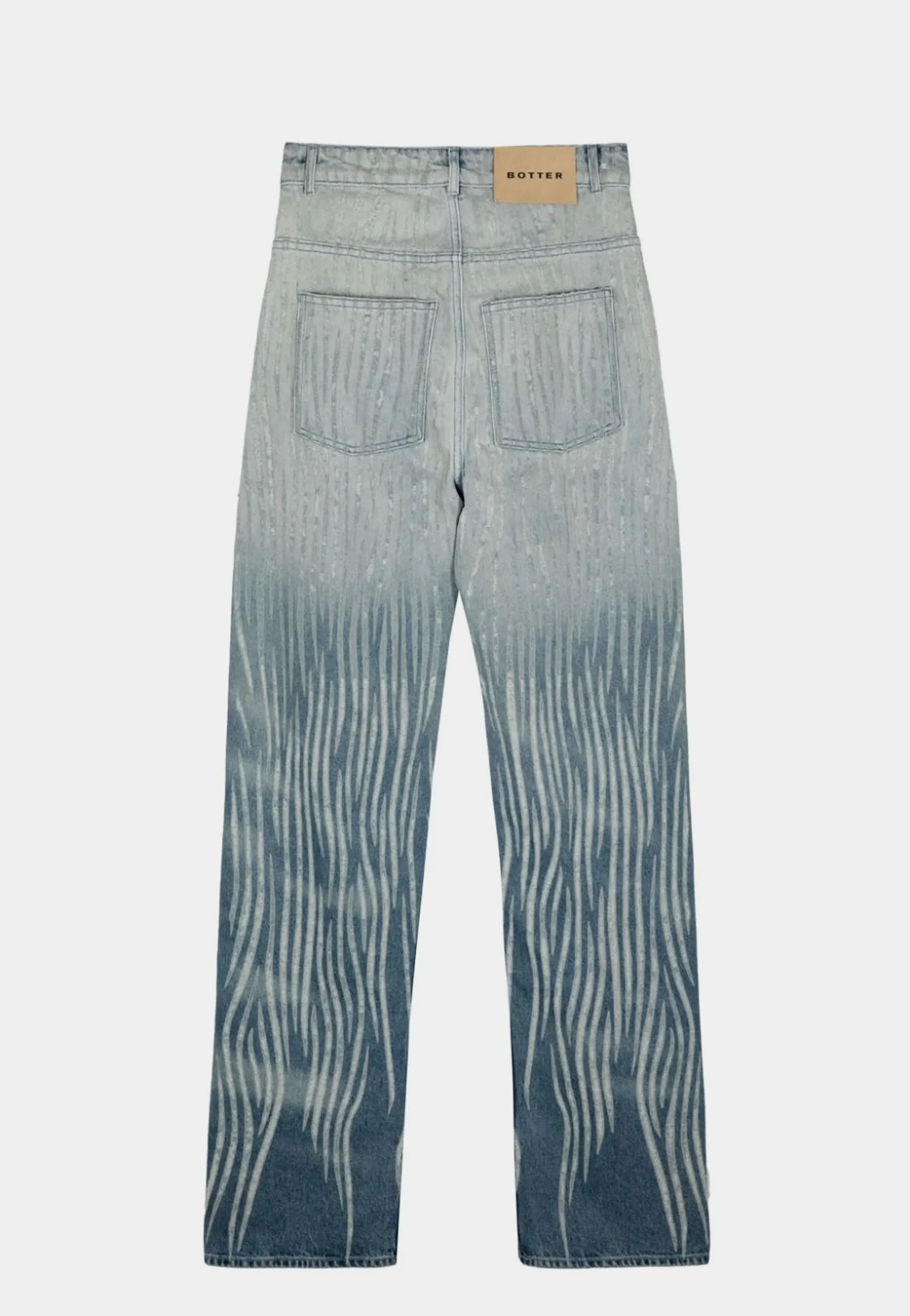 Botter Denim Trousers Gradient Distressed