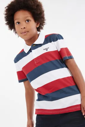 Boys Logan Striped Polo Shirt