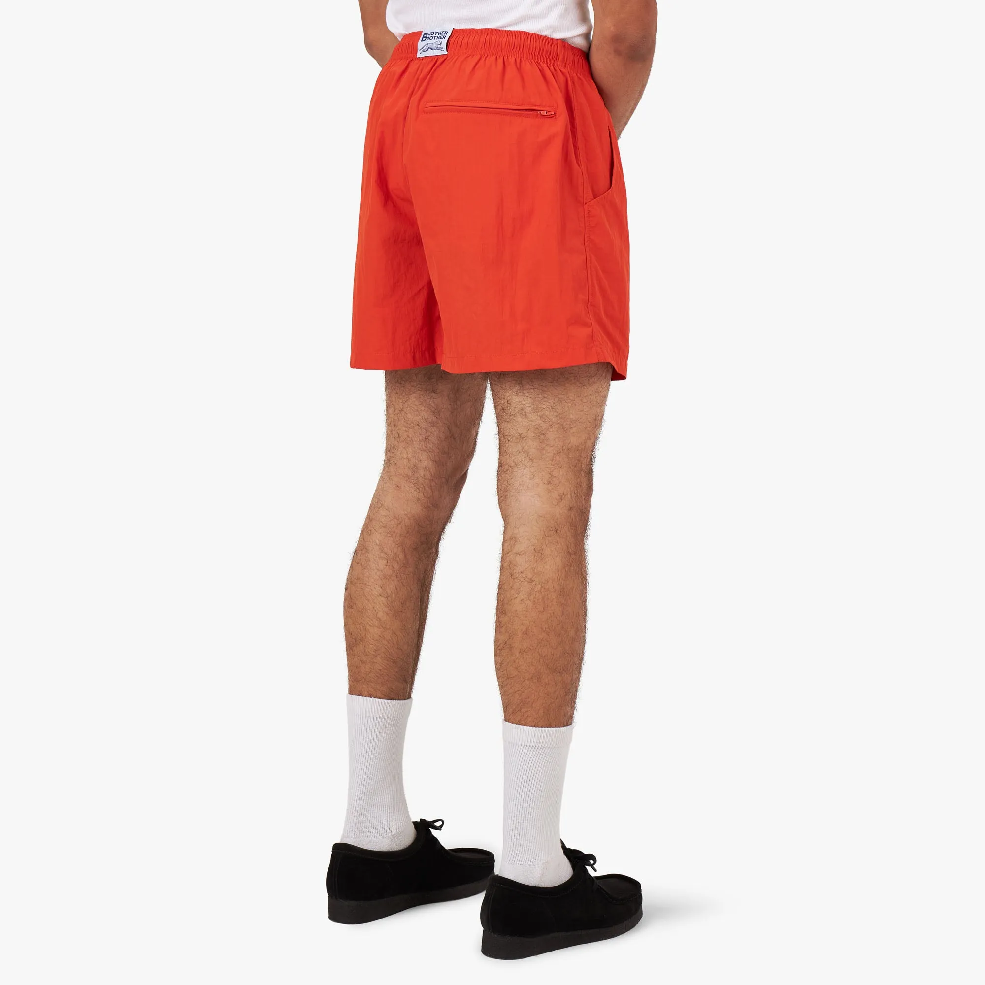 Brother Brother Nylon Baggie Shorts / Persimmon