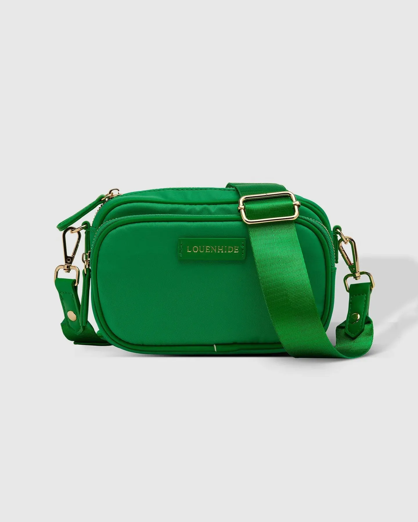 Cali Nylon Crossbody Bag Apple Green