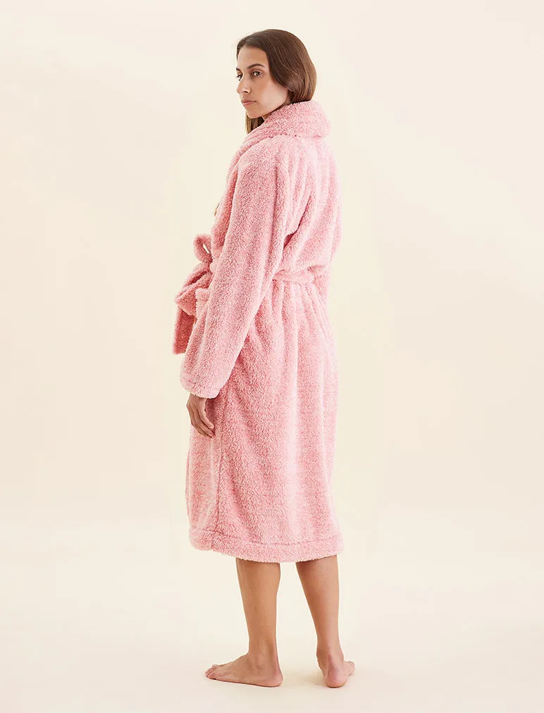 Cozy Plush Mid-Length Robe