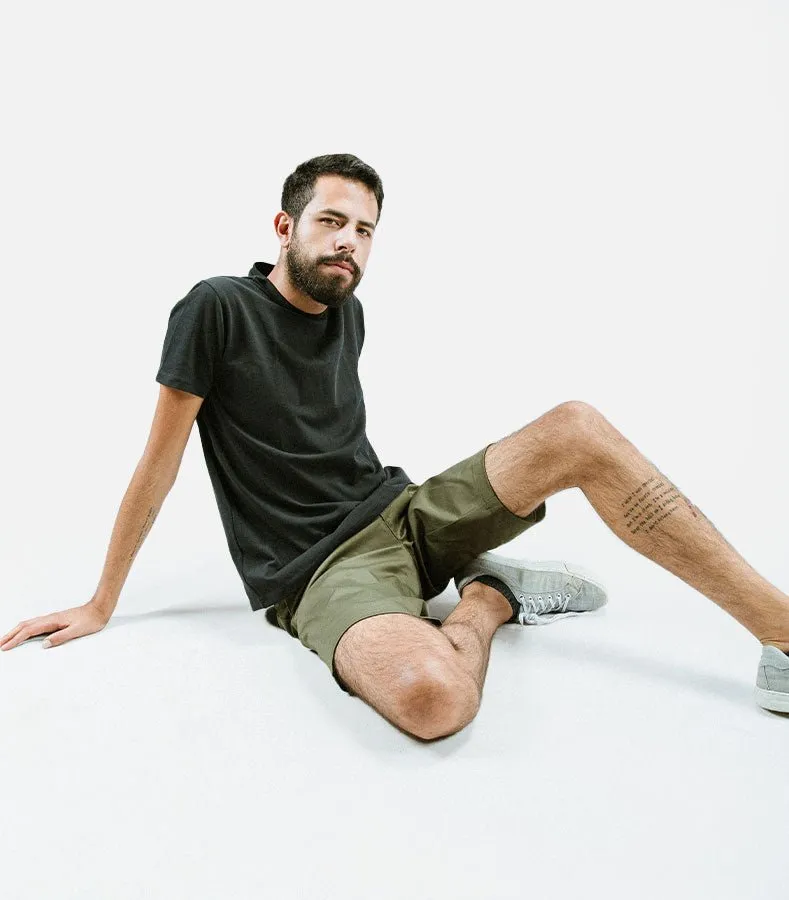 Crocodile Green | Men's Twill Short