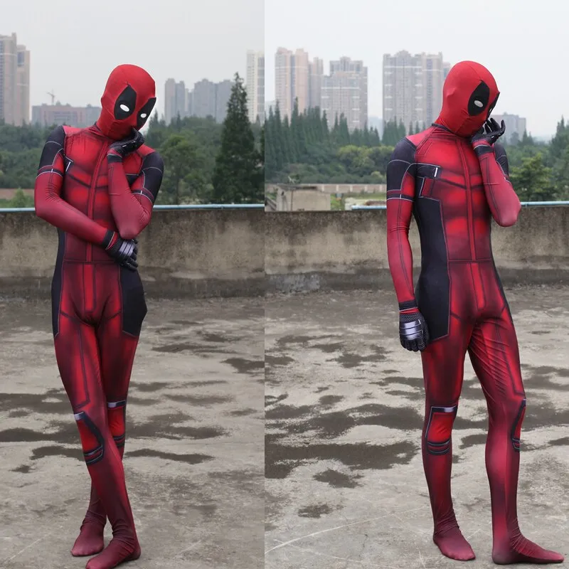 DEADPOOL 2 Wade Wilson Jumpsuit Costume for Men