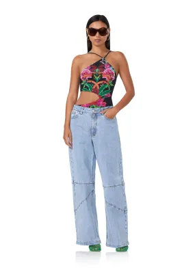 Delos Cutout Bodysuit - Body Floral