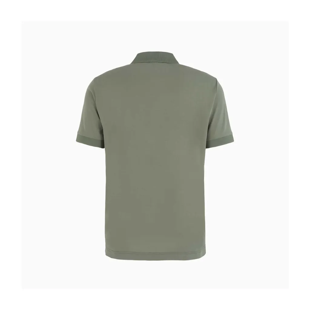 EA7 Embroided Polo Men