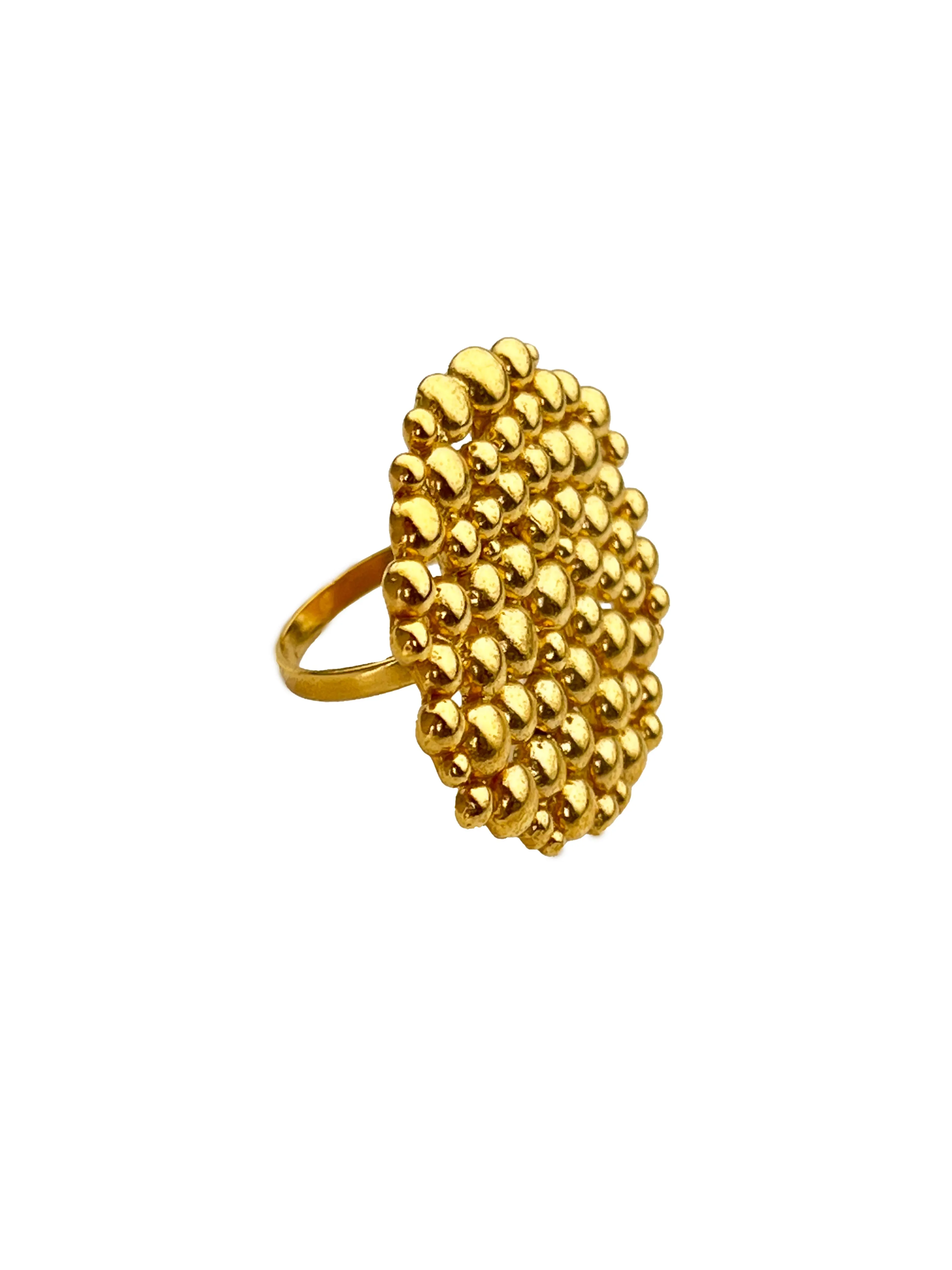 Erik Maes, Caviar Cluster Medallion Ring