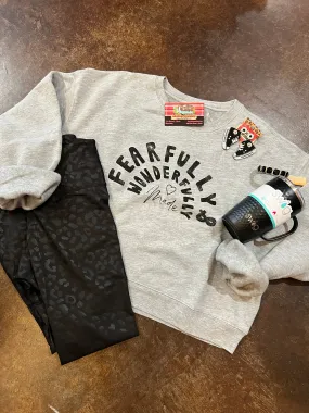 Fearfully & Wonderfully Crop Sweatshirt