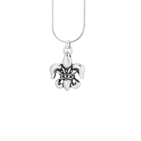 Fleur de Lis Crown Center Pendant