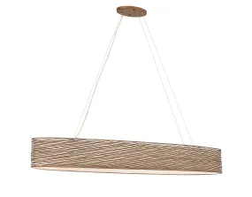 Flow 247N06HO 6-Light Kitchen Island Pendant - Hammered Ore