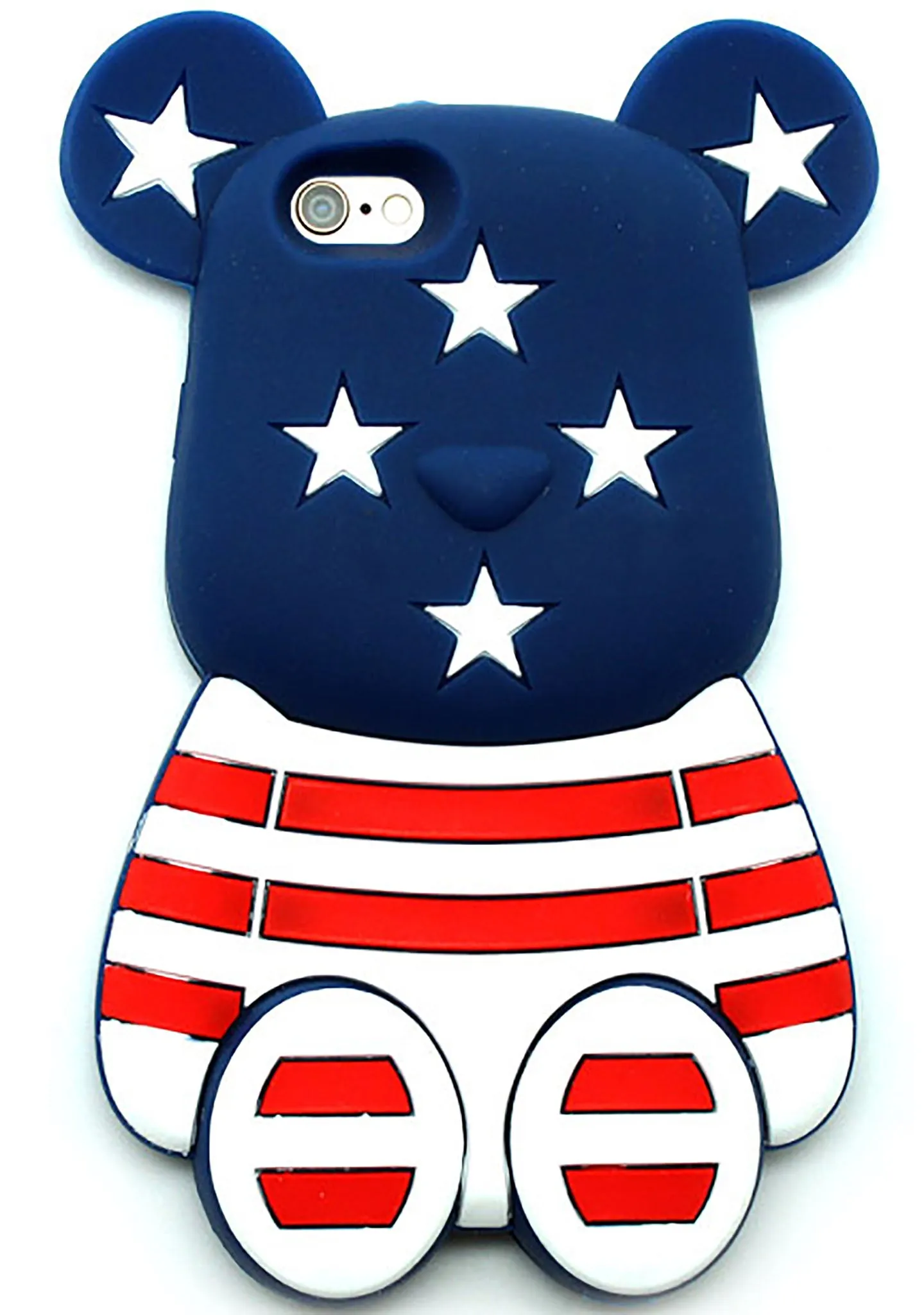 Freedom Bear Silicone Case for iPhone 6