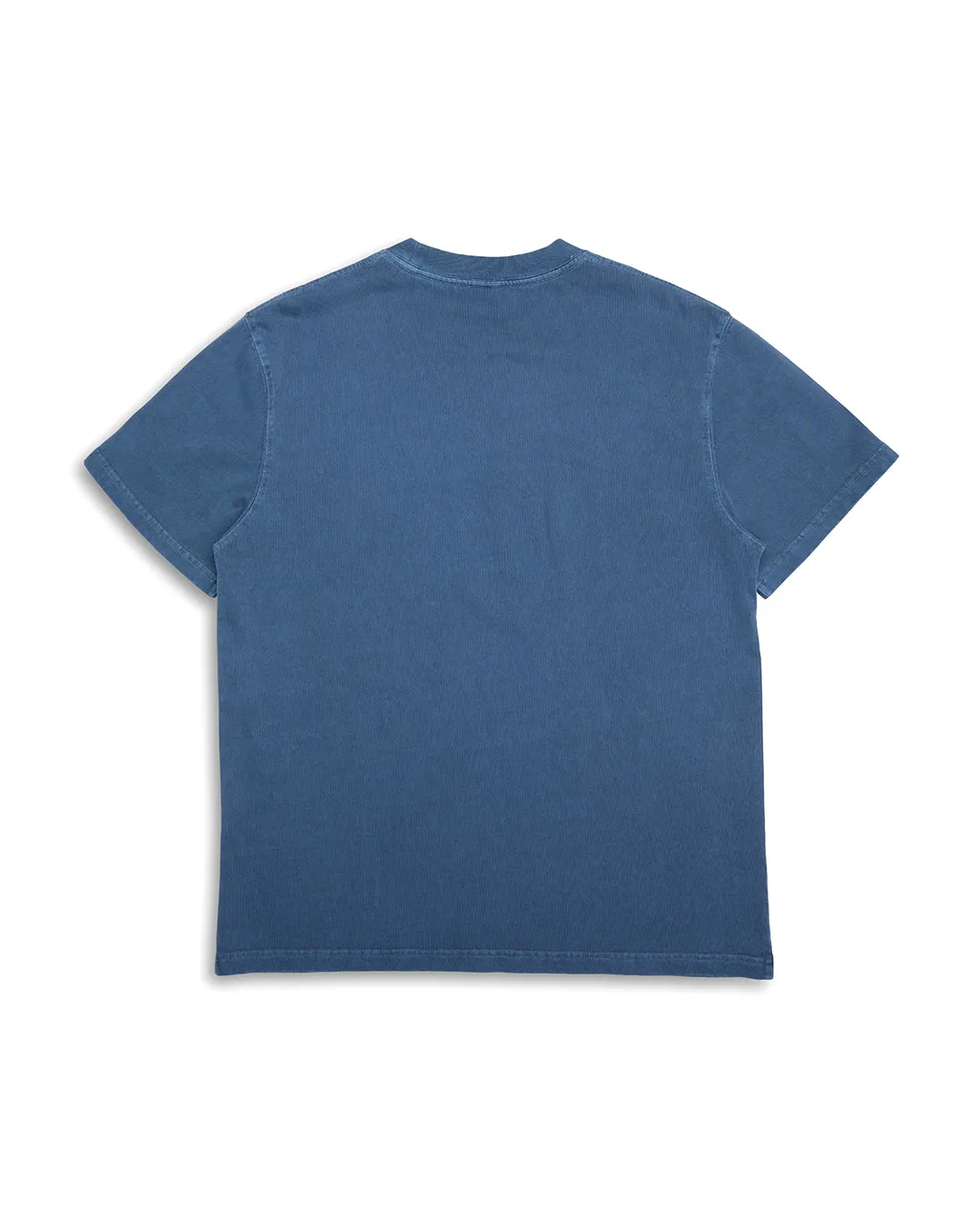 Garment Dyed Shield Tee - Atlantic Deep