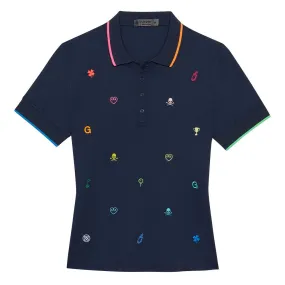 Gfore Mini Icon Tech Pique Golf Polo 2023 Women