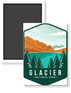 Glacier National Park Magnet