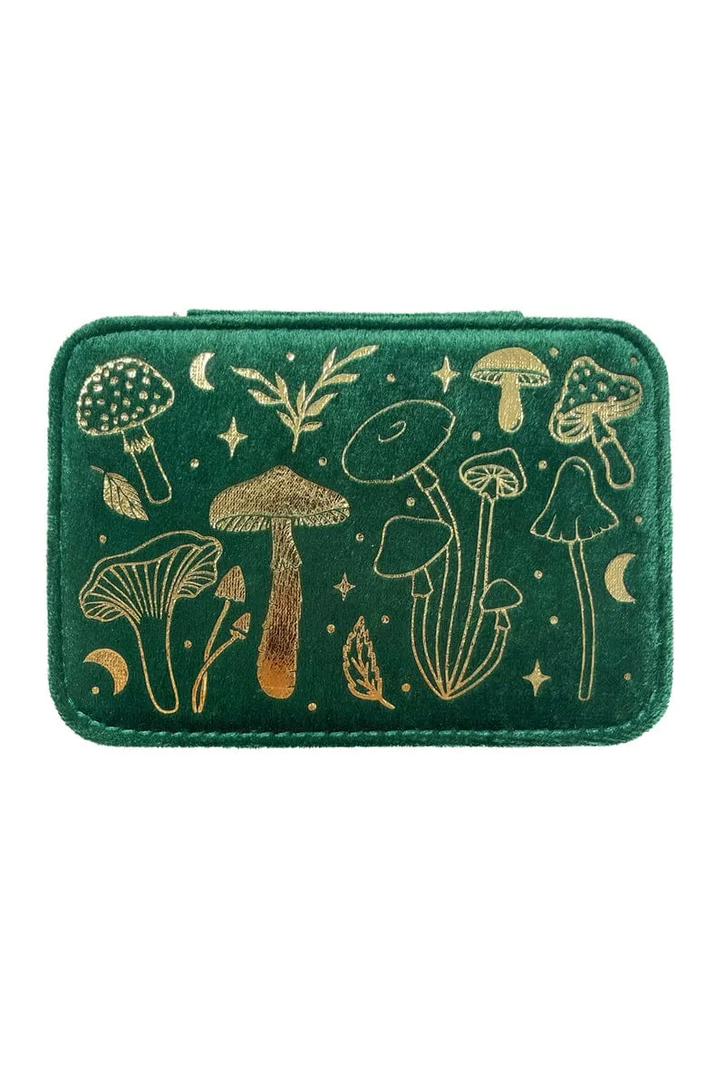 Green Witch Mushroom Jewellery Box