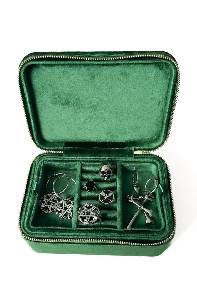 Green Witch Mushroom Jewellery Box